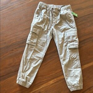 Kids Cargo Pants in Gray